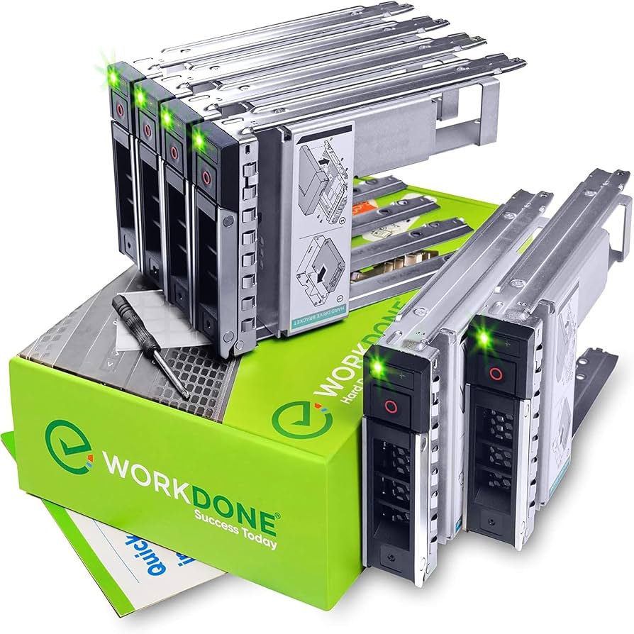 WUYILED 【2個パック】 3.5インチハードドライブキャディ Amazon.com: WORKDONE 6-Pack - 3.5